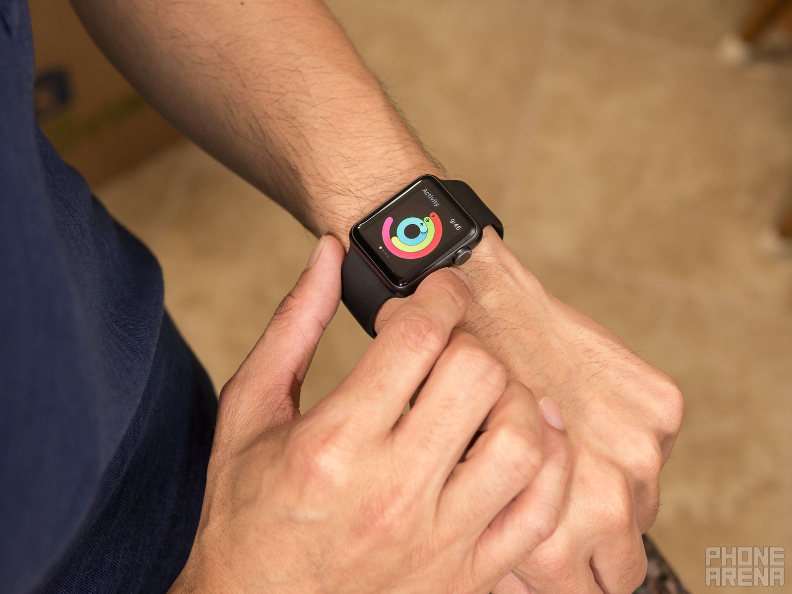 The 2016 Apple Watch Series 1 doesn’t look very different from the latest models. | Image by PhoneArena - Apple may be planning to launch another very boring watch this year