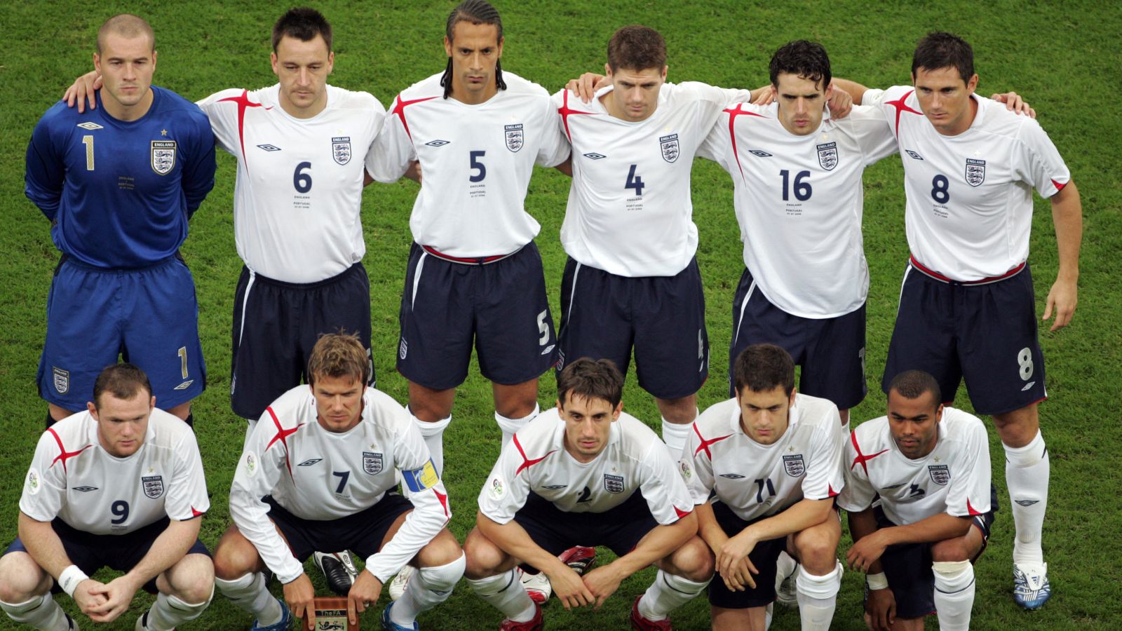 England team photo at the 2006 World Cup