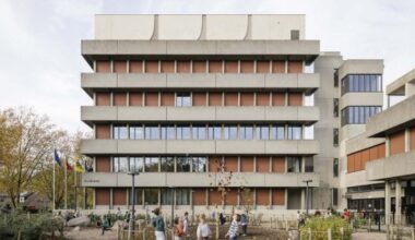 ATAMA riffs off Brutalist language in rework of 1970s former town hall