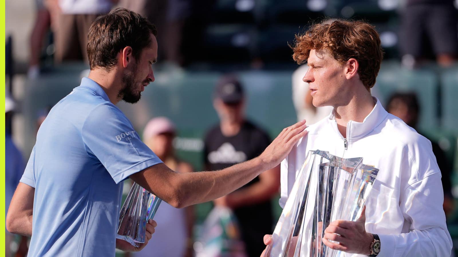 Jannik Sinner sends message to Daniil Medvedev after beating him in Indian Wells Open final