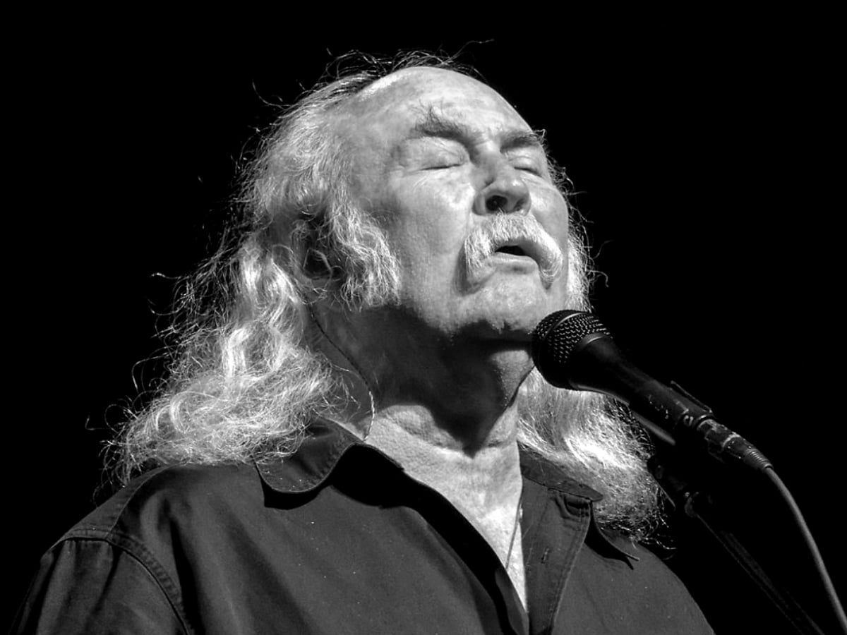 The two greatest American singers, according to David Crosby