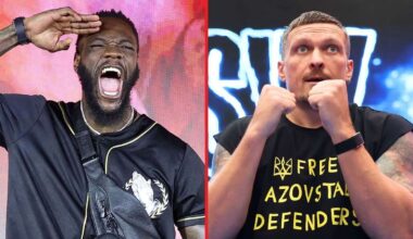 Deontay Wilder believes one factor made Oleksandr Usyk u-turn on fighting him
