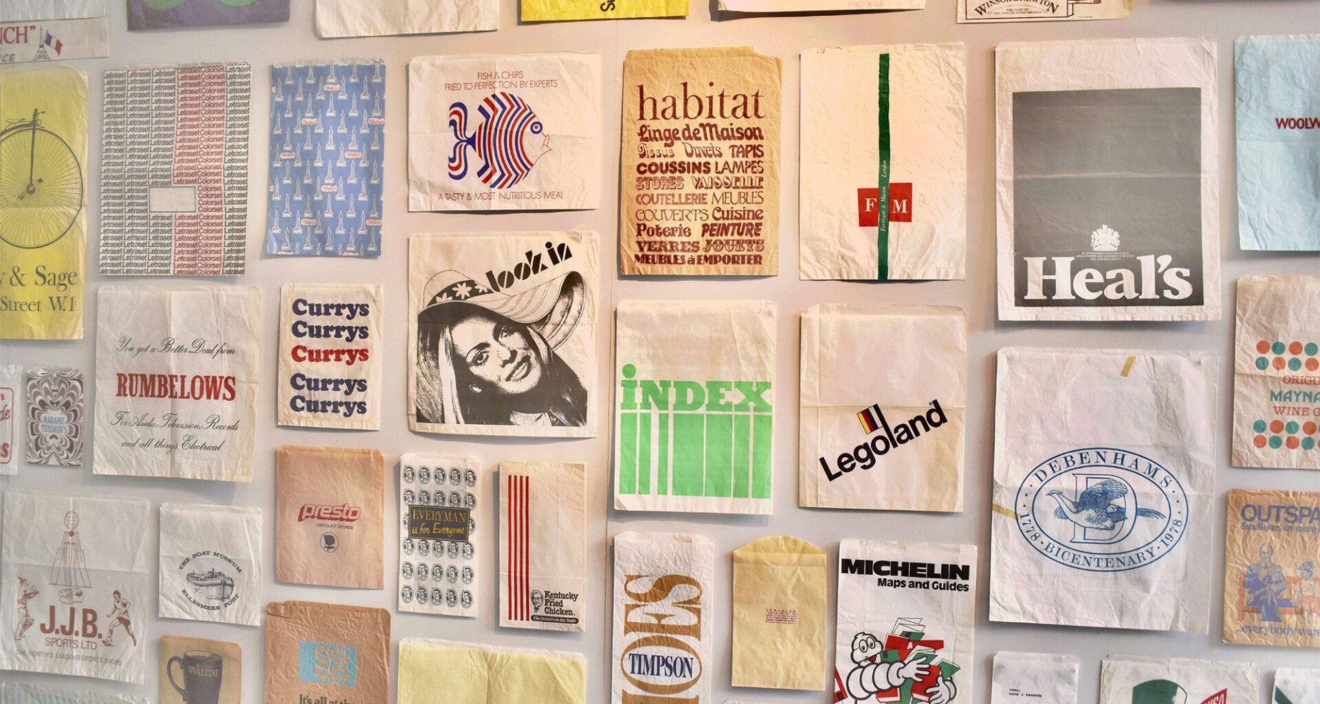 Paper Bag Archive Dorothy exhibition