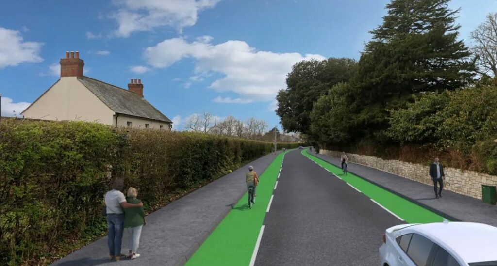 Dryden Road, Exeter plans - Option 3