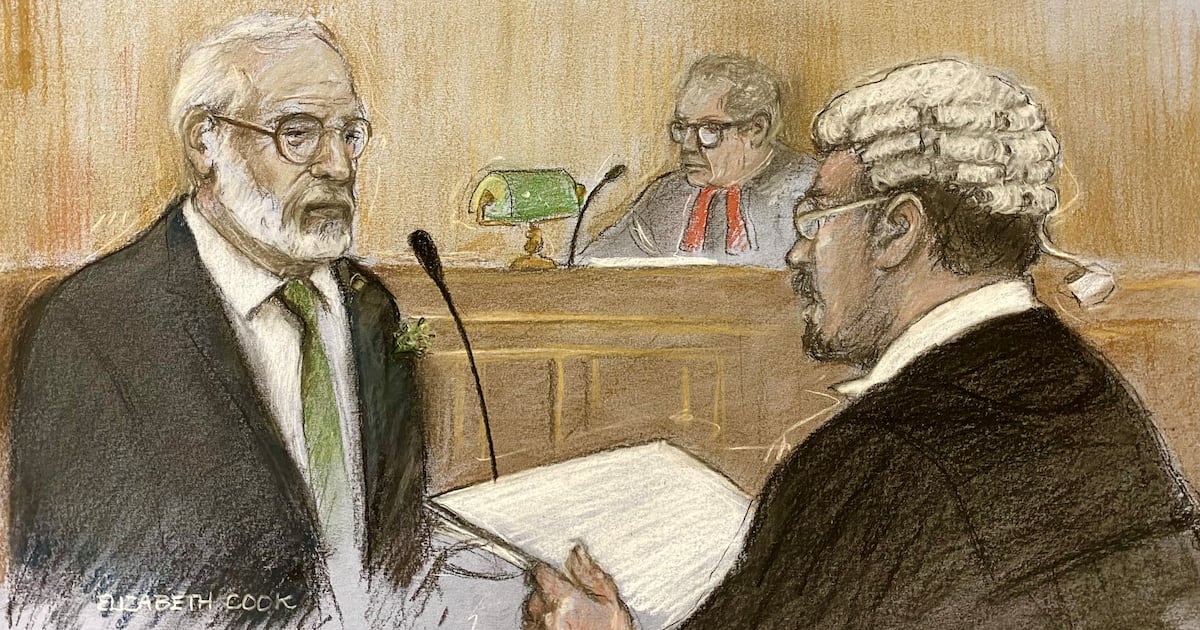 ‘I don’t distance myself from the IRA’, Gerry Adams tells London court in civil suit – The Irish Times