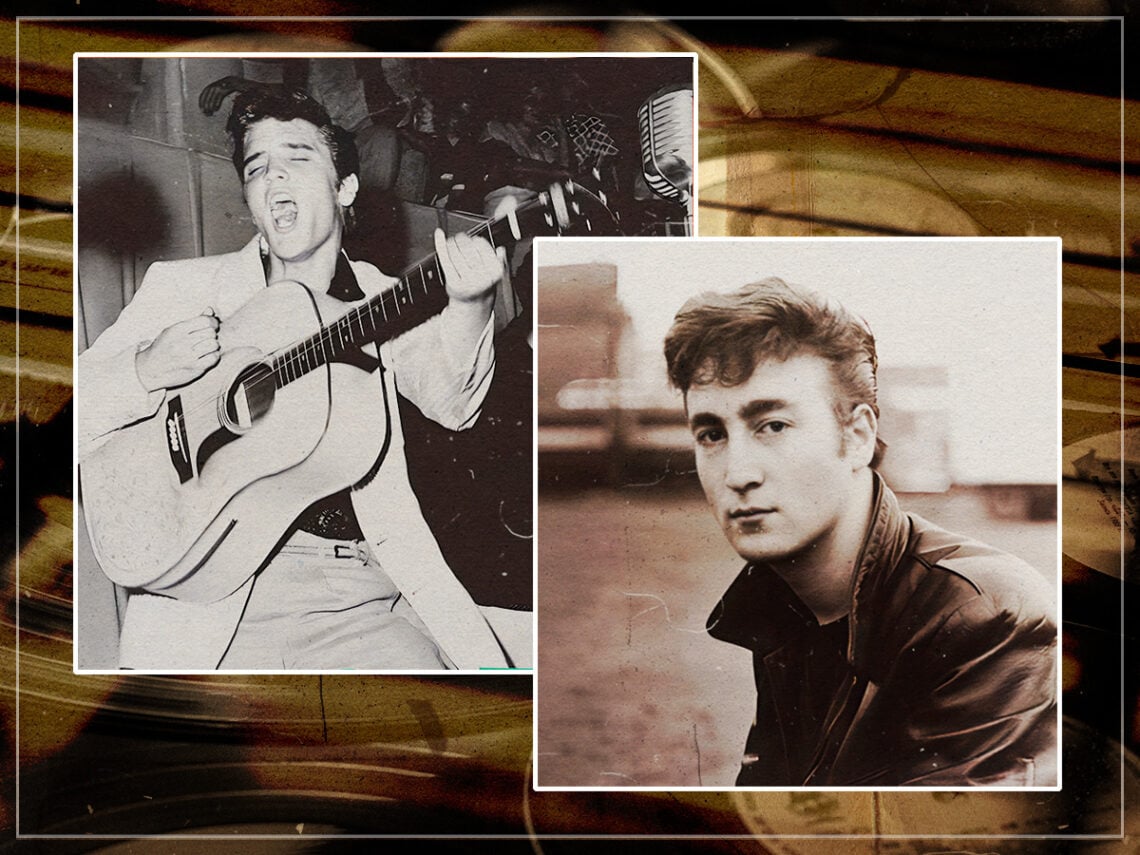 Elvis Presley - John Lennon - Split - Young