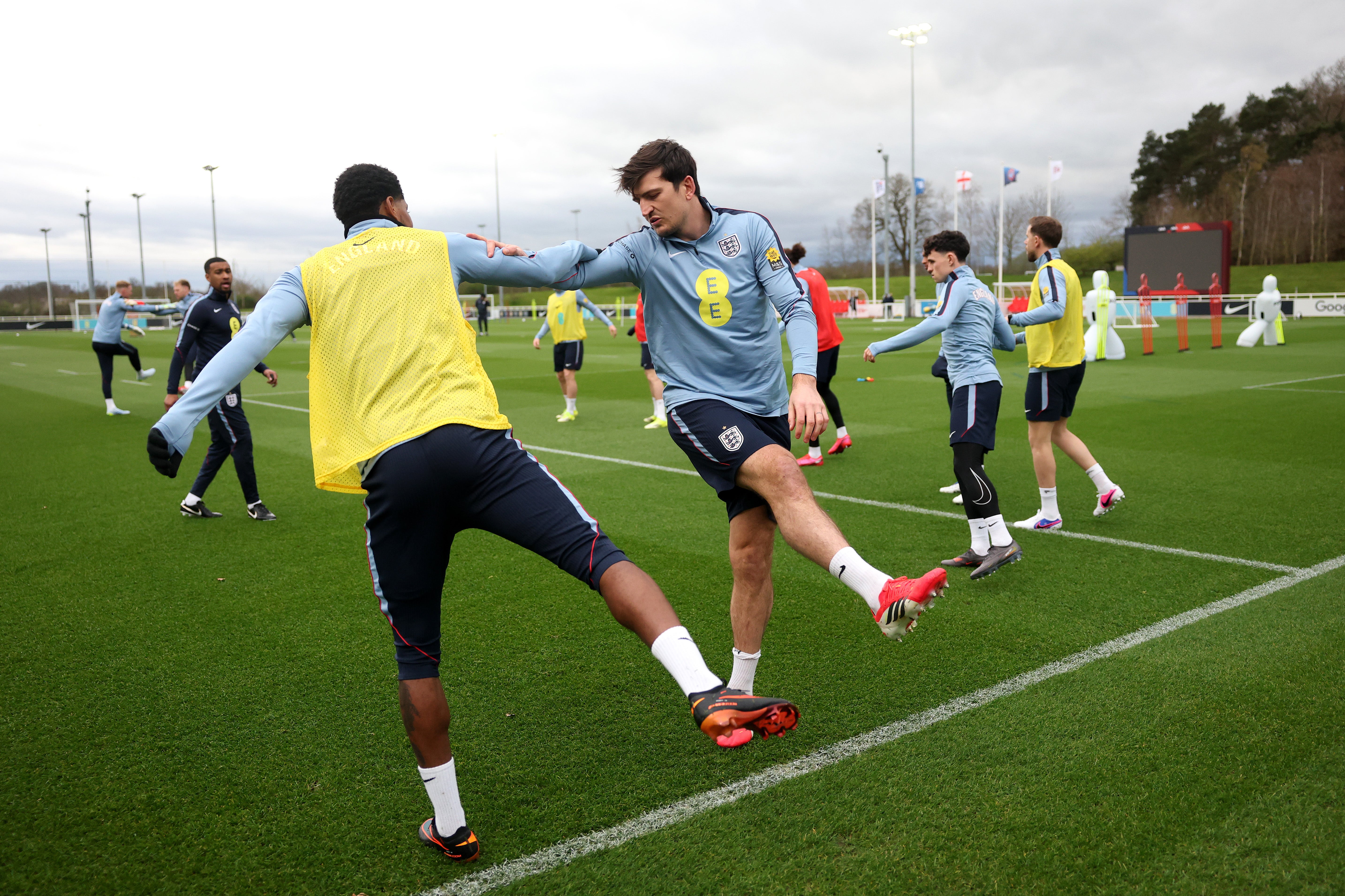 Maguire is competing for a place on the plane to North America