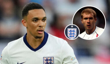 Trent 'utterly wasted' like Man Utd legend