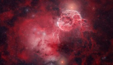 A jellyfish or a brain? Tell us what you see in this gorgeous deep-space nebula photo