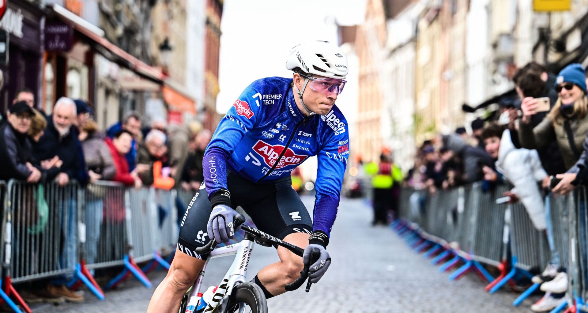 Alpecin-Premier Tech has a new bike for the Classics, as new Canyon Endurace CFR spotted at Ronde van Brugge