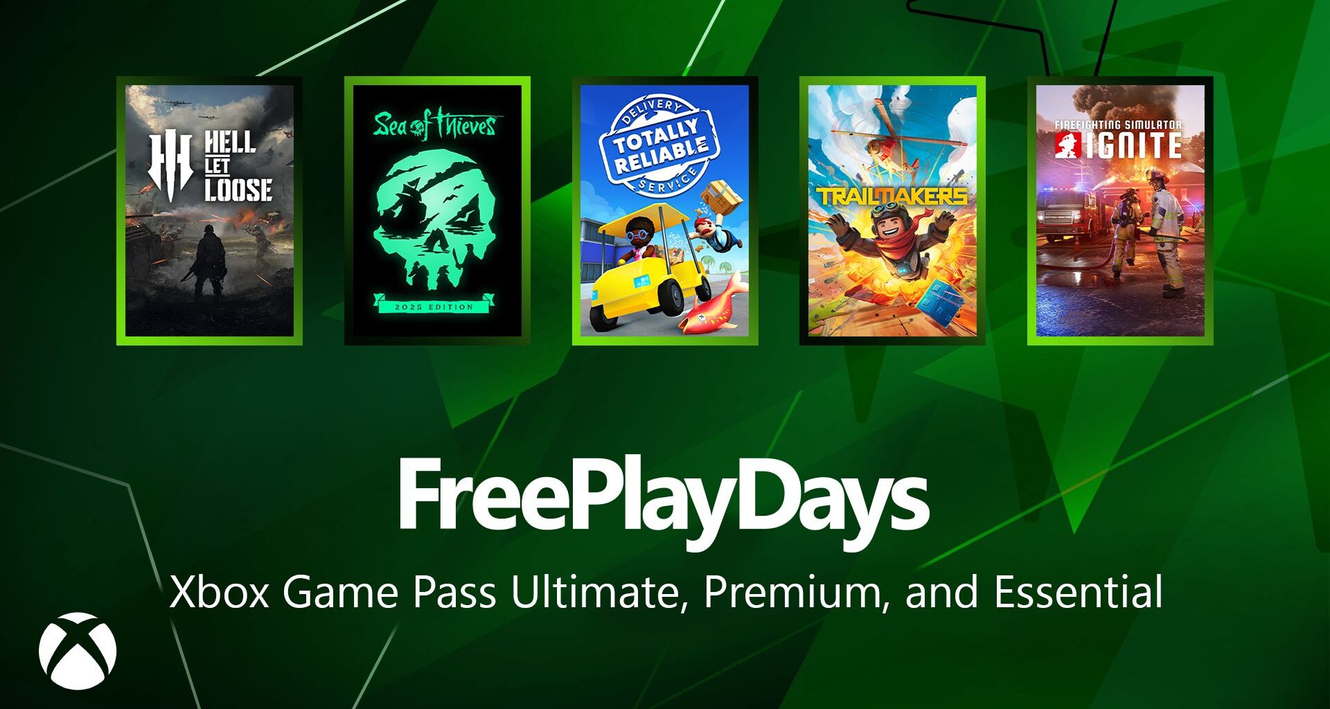 Free Play Days – Sea of Thieves, Totally Reliable Delivery Service, Trailmakers, Hell Let Loose and Firefighting Simulator: Ignite