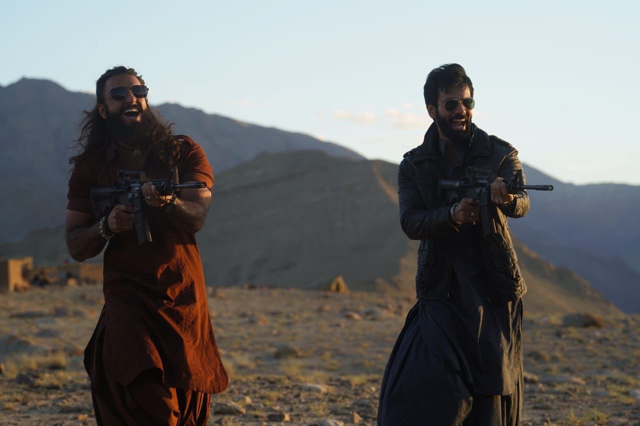 Ranveer Singh and Danish Pandor in Dhurandhar