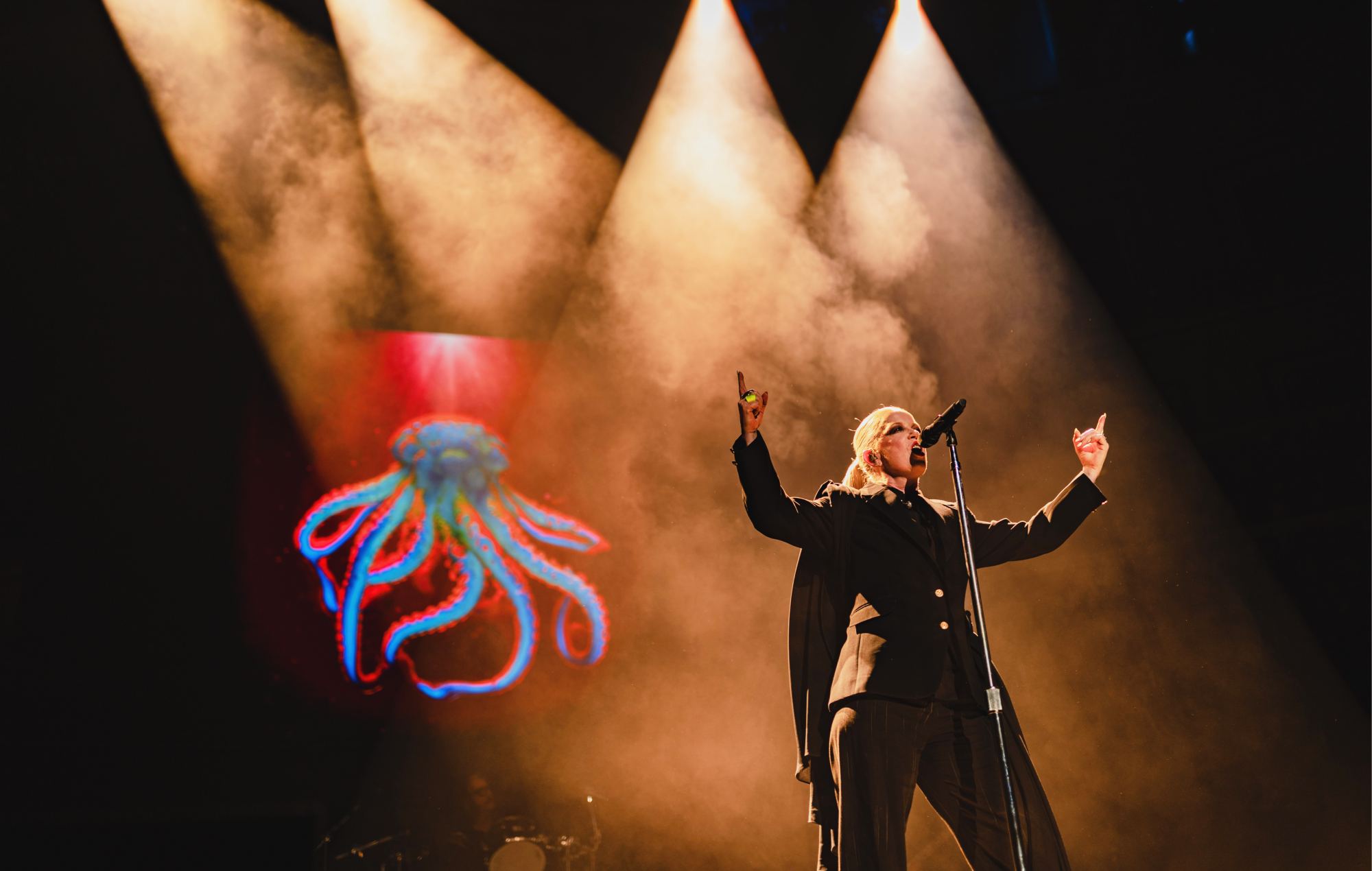 Garbage live at Robert Smith's Teenage Cancer Trust gigs at London's Royal Albert Hall. Credit: John Stead, Teenage Cancer Trust