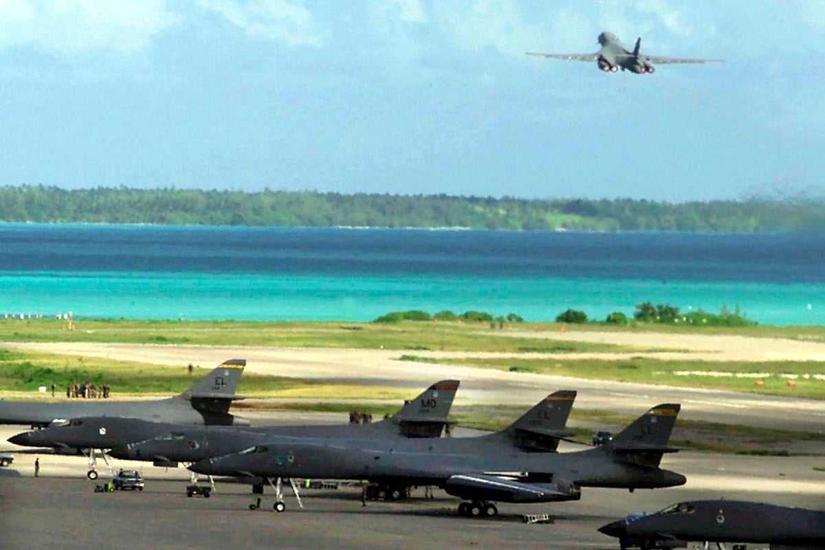 Iran-US war live: Missiles fired at UK’s Diego Garcia base as Tehran nuclear site reportedly targeted