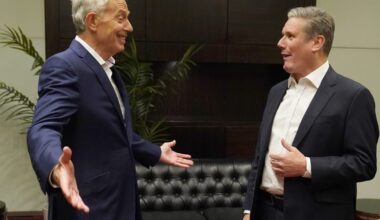 Starmer allies turn against Blair over Iran critique – POLITICO