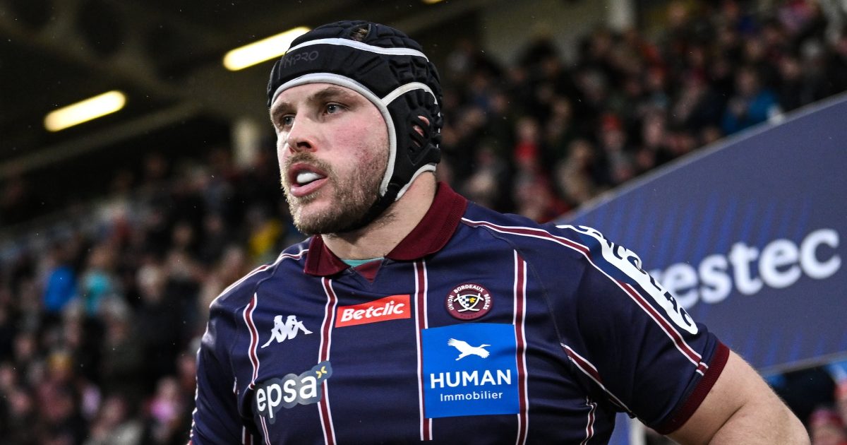 Jonny Gray leaves Bordeaux with immediate effect with new deal done