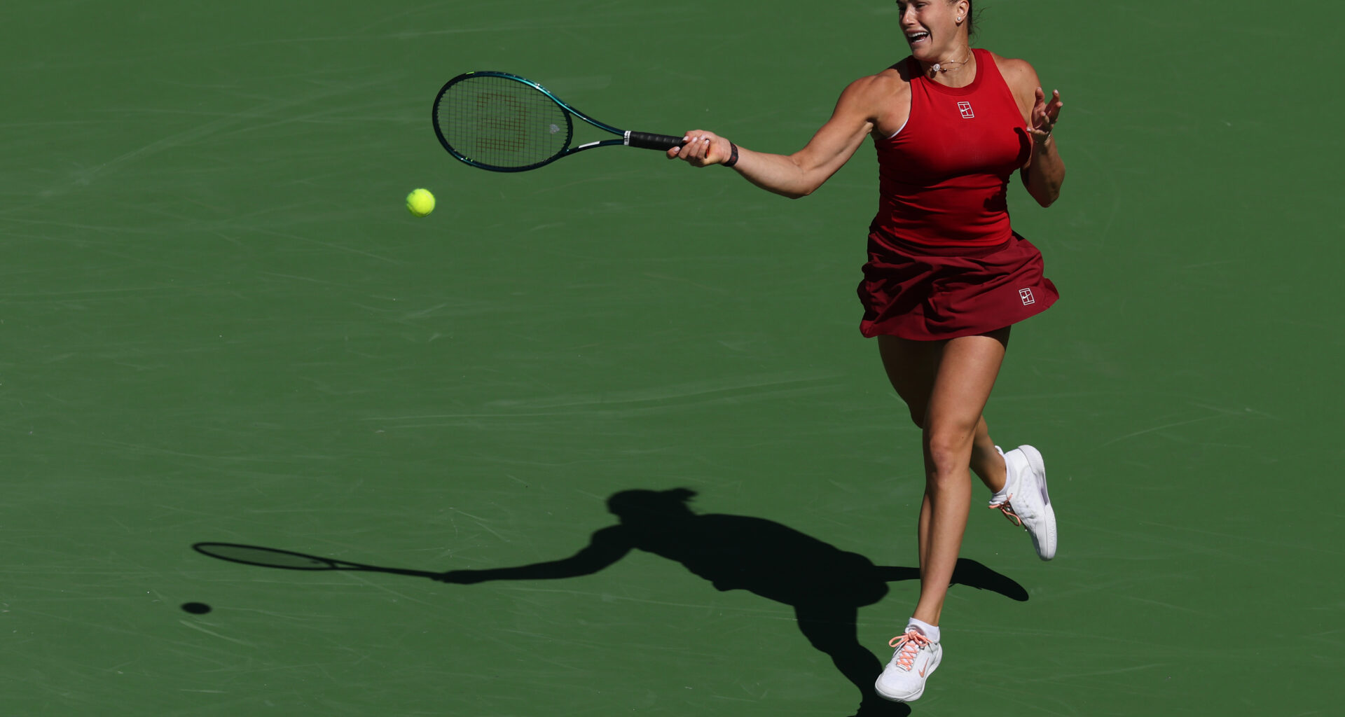 Sabalenka returns to desert with Anisimova in her quarter