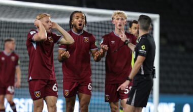 West Ham duo Ezra Mayers and Airidas Golambeckis endure nightmare England U19s display