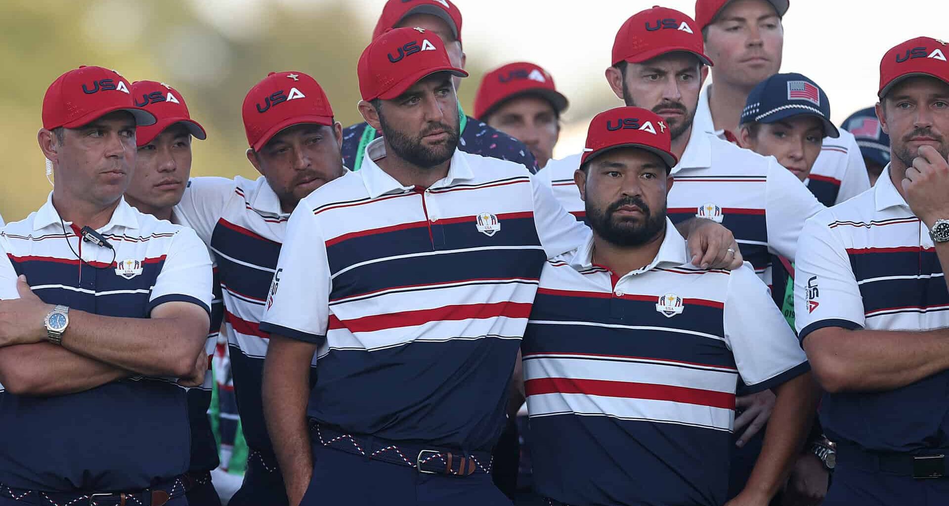 The US Ryder Cup team at the 2025 Ryder Cup