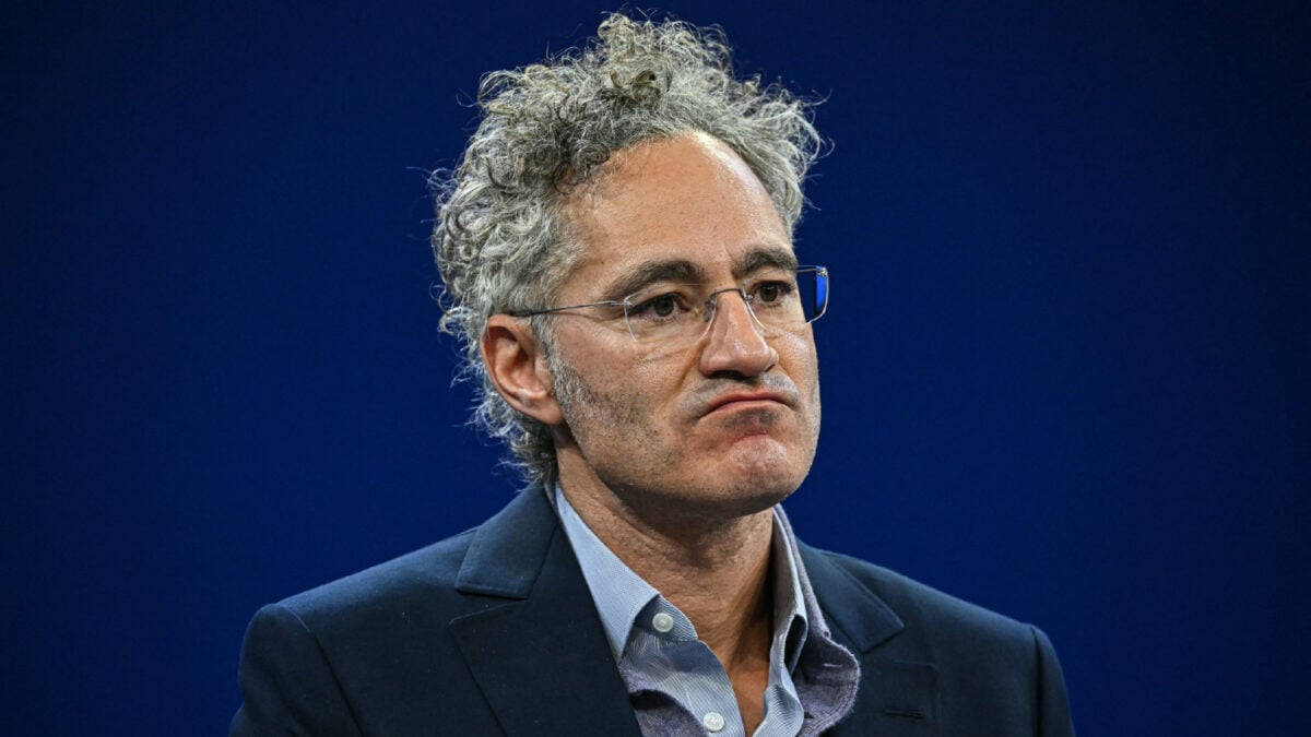 Palantir CEO Uses Slur to Describe People Who Don’t Think the Government Will Take Their Company