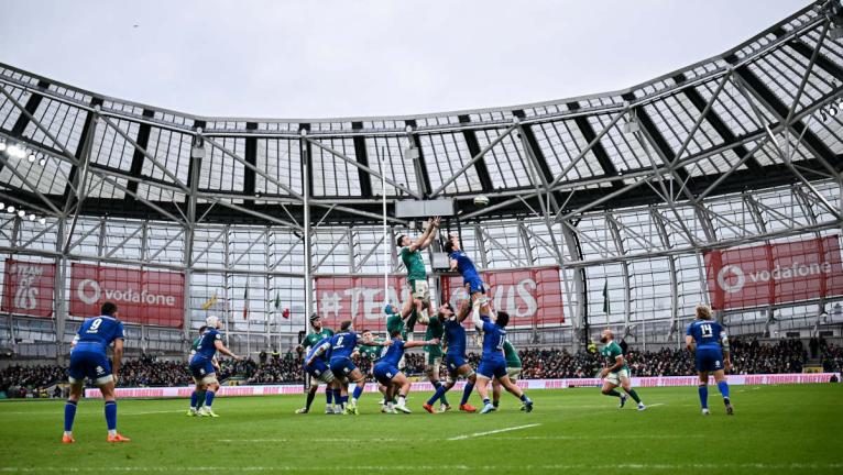 Italy line-out