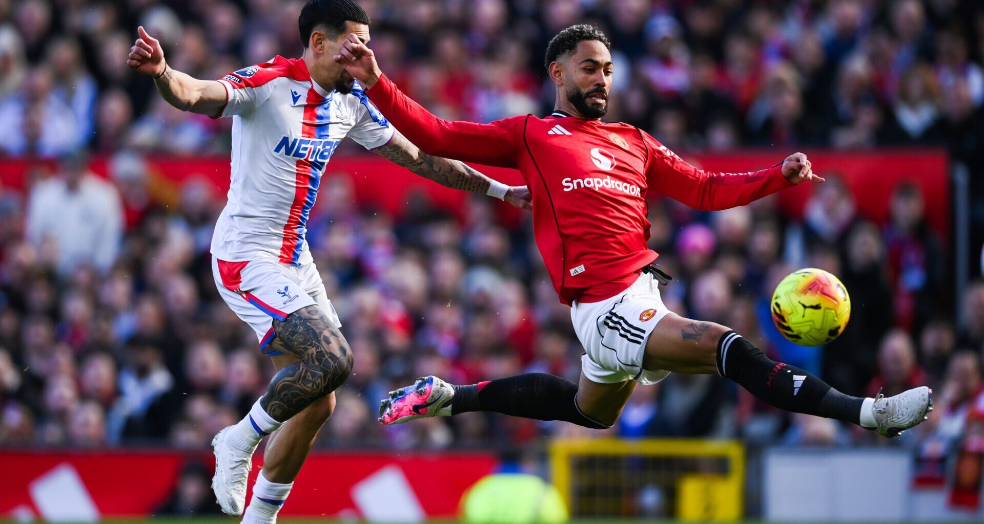 Crystal Palace star offers backhanded compliment to Matheus Cunha after Manchester United win