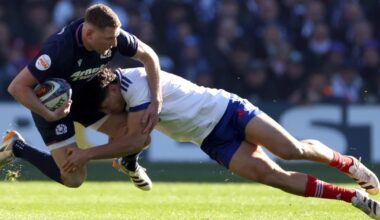 Season likely over for France star as yet more misery comes from Scotland defeat