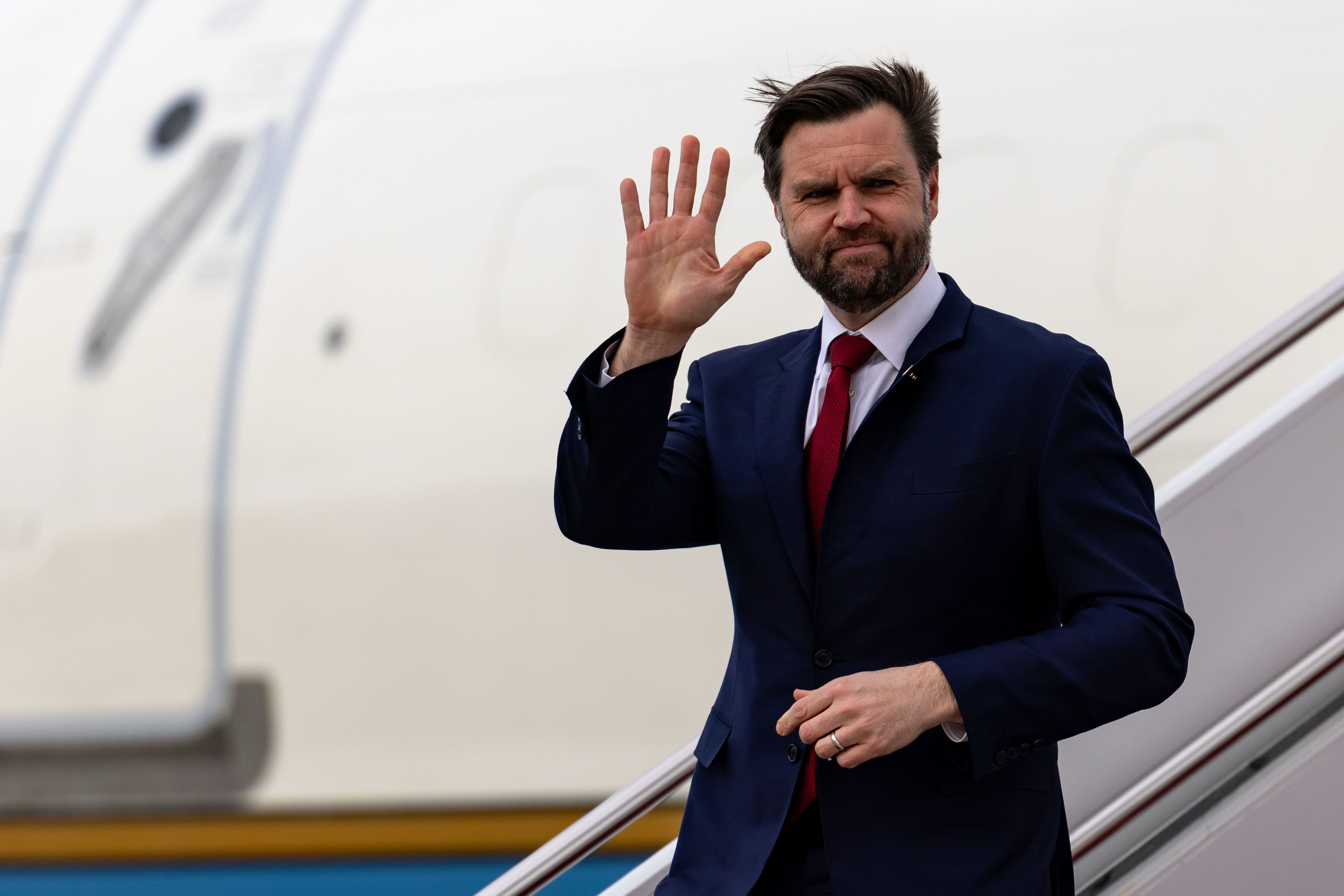 Sign of the times: JD Vance is the first vice president since 1913 to have facial hair