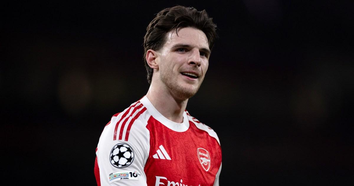 Arsenal star Declan Rice sends message to Man City ahead of Carabao Cup final | Football