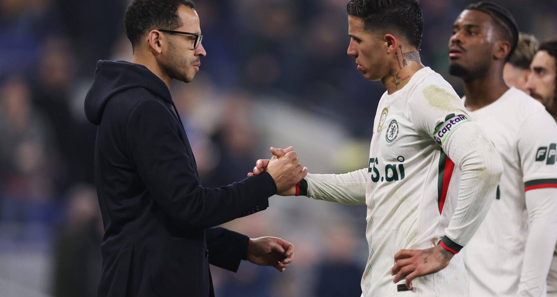 Gary Cahill shares what he's heard about Liam Rosenior and Enzo Fernandez at Chelsea