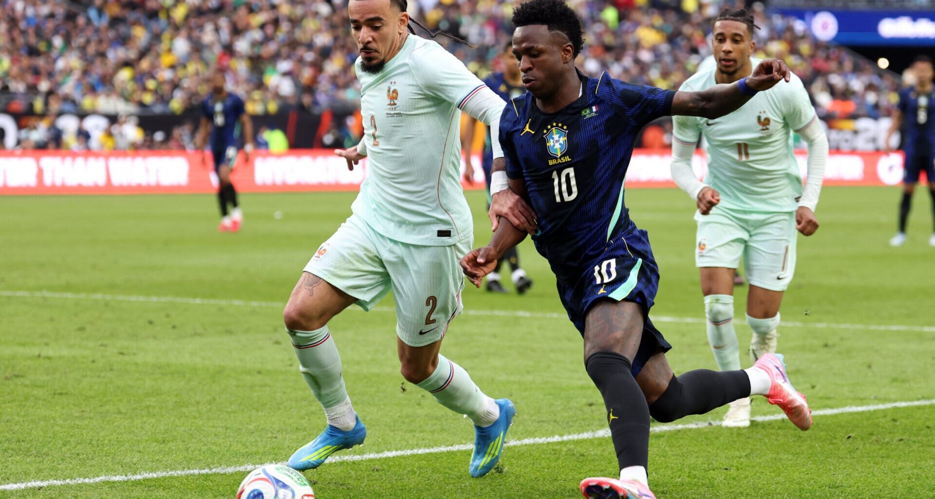 French media drop their verdict on Chelsea star Malo Gusto's display against Vinicius Jr