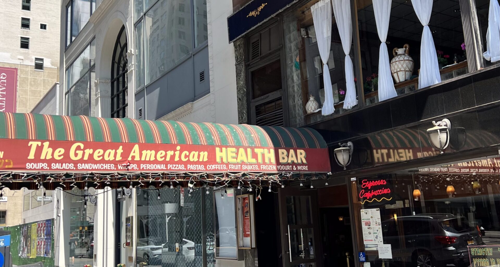 The Great American Health Bar, Kosher NYC Institution, Closed After ~40 Years • YeahThatsKosher