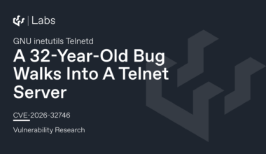 A 32-Year-Old Bug Walks Into A Telnet Server (GNU inetutils Telnetd CVE-2026-32746 Pre-Auth RCE)