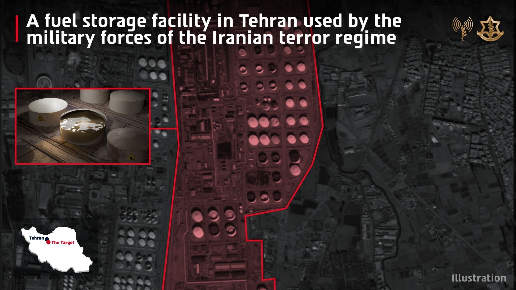 Israel claimed strikes on IRGC facilities in Tehran