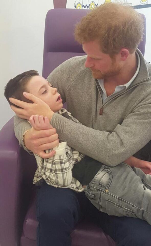 Ollie Carroll and Prince Harry