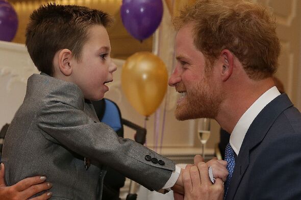 Ollie Carroll and Prince Harry