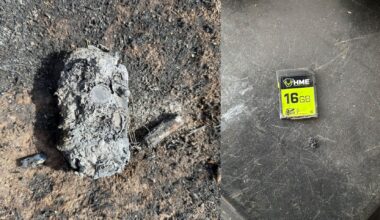 A trail camera went through one of the Nebraska wildfires on March 12, 2026