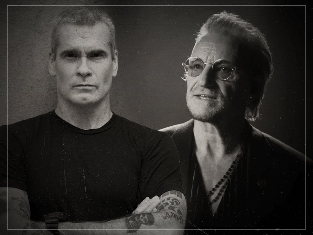 The frontman Bono and Henry Rollins both called the greatest