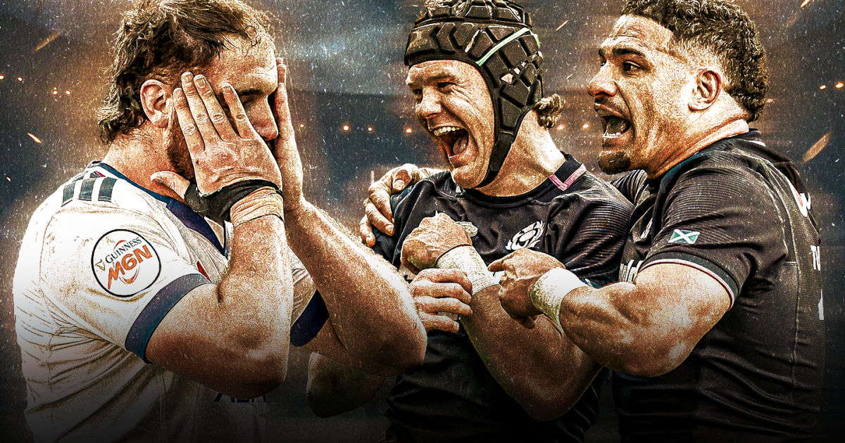 How France's Grand Slam chasers were beaten black and bleu at Murrayfield