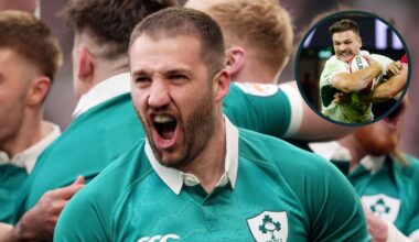 Ireland coach 'laughs off' Stuart McCloskey's bid to copy Springbok's switch
