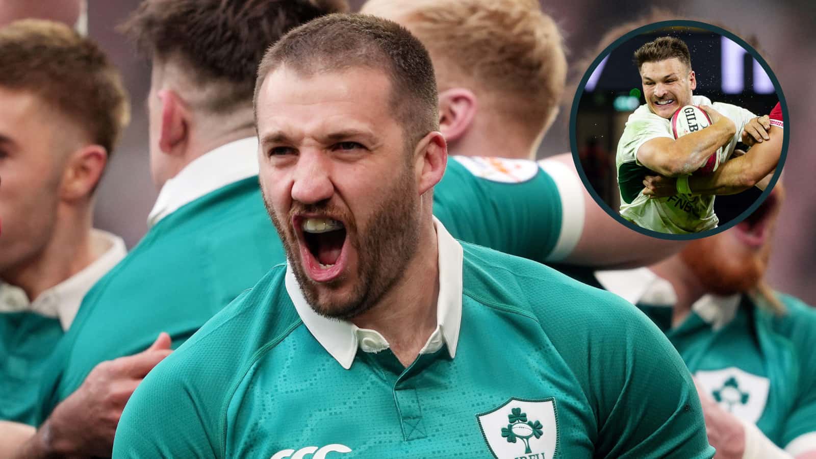 Ireland coach 'laughs off' Stuart McCloskey's bid to copy Springbok's switch