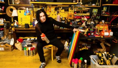Jack White has announced his first-ever visual art exhibition will open in London later this year – and his work will be displayed at Damien Hirst’s Gallery