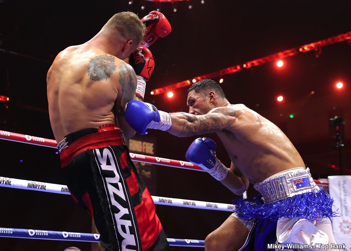 Jai Opetaia Rejects Oleksandr Usyk Fight Talk For Now