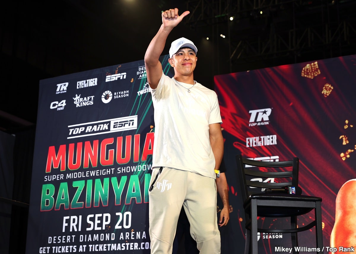 Image: Jaime Munguia Targeted For Oleksandr Usyk Undercard Return