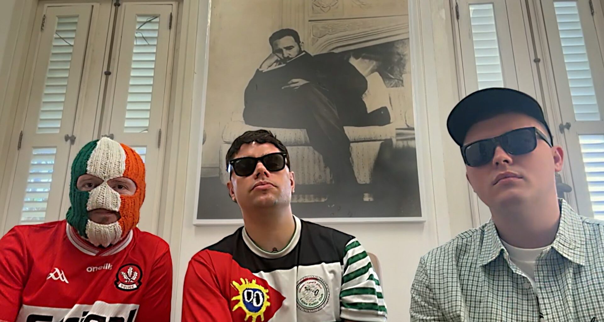 Irish rap trio on colonialism, sectarianism and sanctions – Channel 4 News