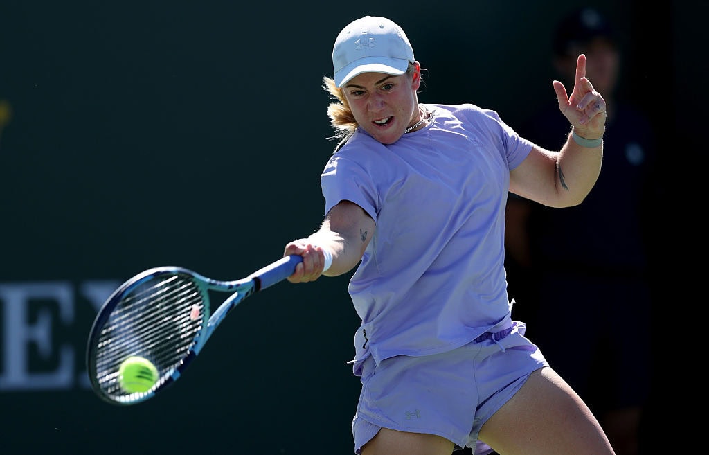 Sonay Kartal in the second of the 2026 WTA Indian Wells, California, USA