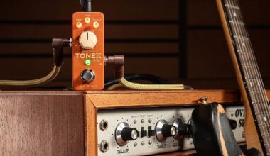 IK Multimedia Tonex One Double Special: the limited edition mini pedal comes preloaed with 20 modelled sounds from two of IK's own super-rare Dumbles.