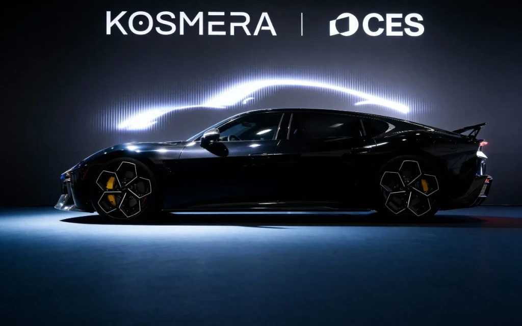 Kosmera revealed two EV hypercars, one that deploys a drone and one with an inbuilt AI race engineer, and the world will decide which one survives