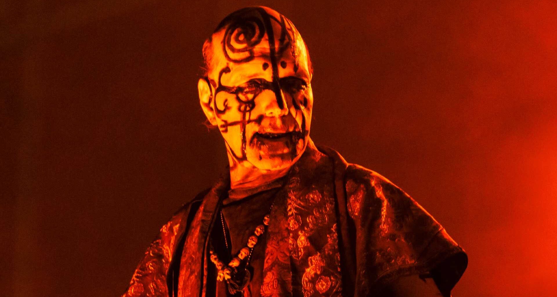 Attila Csihar of Mayhem performs at The UC Theatre Taube Family Music Hall on April 09, 2025 in Berkeley, California