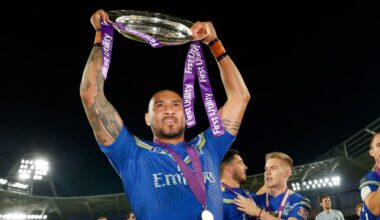 Son of Warrington Wolves cult hero pens deal aiming to follow suit